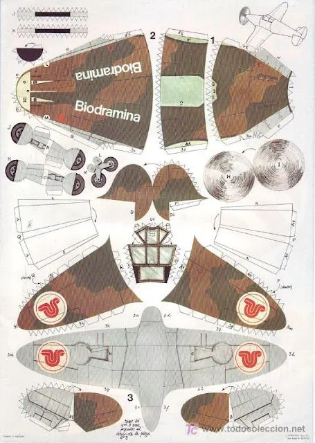 TODORECORTABLES SUEÑOS DE PAPEL: RECORTABLES DE AVIONES Y HELICOPTEROS