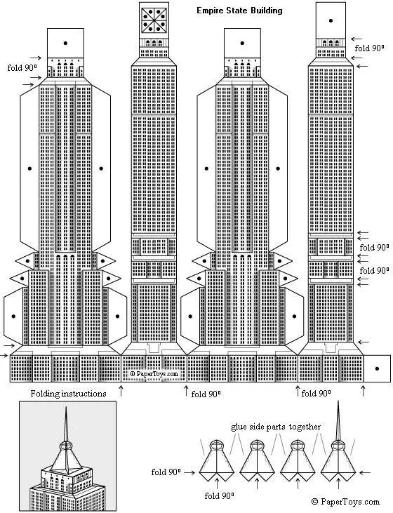 TODORECORTABLES SUEÑOS DE PAPEL: RECORTABLES DE MONUMENTOS