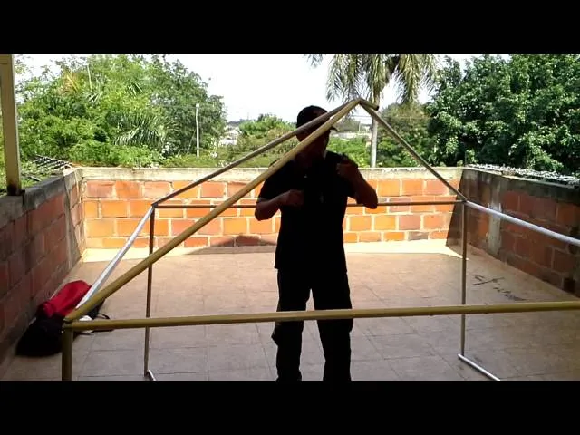 TOLDO PORTATIL DESARMABLE - YouTube