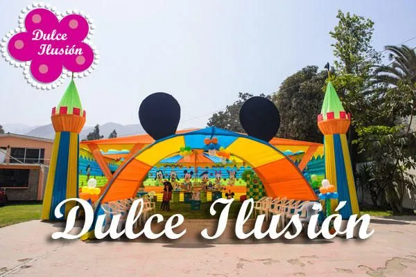 Toldos para fiestas infantiles