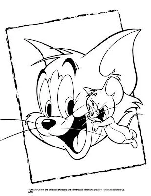 TOM & JERRY PARA COLOREAR | VIZIO BLOG