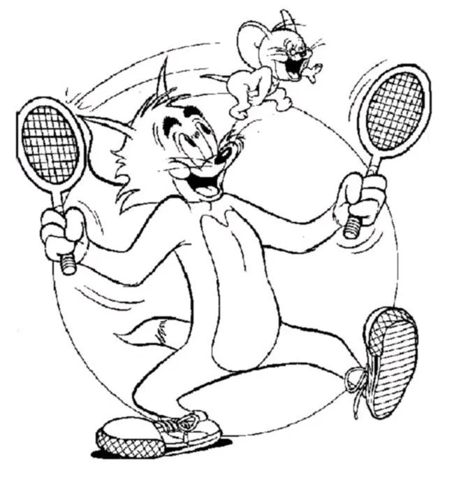 Tom y Jerry :: Dibujos para Colorear :: Parte 2 : Más juegos para ... Tom y Jerry :: Dibujos para Colorear :: Parte 2 : Más juegos para ...