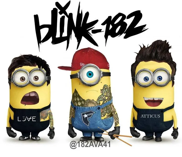 Tom, Travis, Mark minions :D idk i find this really cute | Mark ...