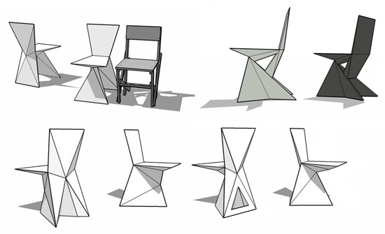 TOM DE VRIEZE Y SU SILLA DE CARTON - blog de diseno - El Chiltepe TOM DE VRIEZE Y SU SILLA DE CARTON - blog de diseno - El Chiltepe