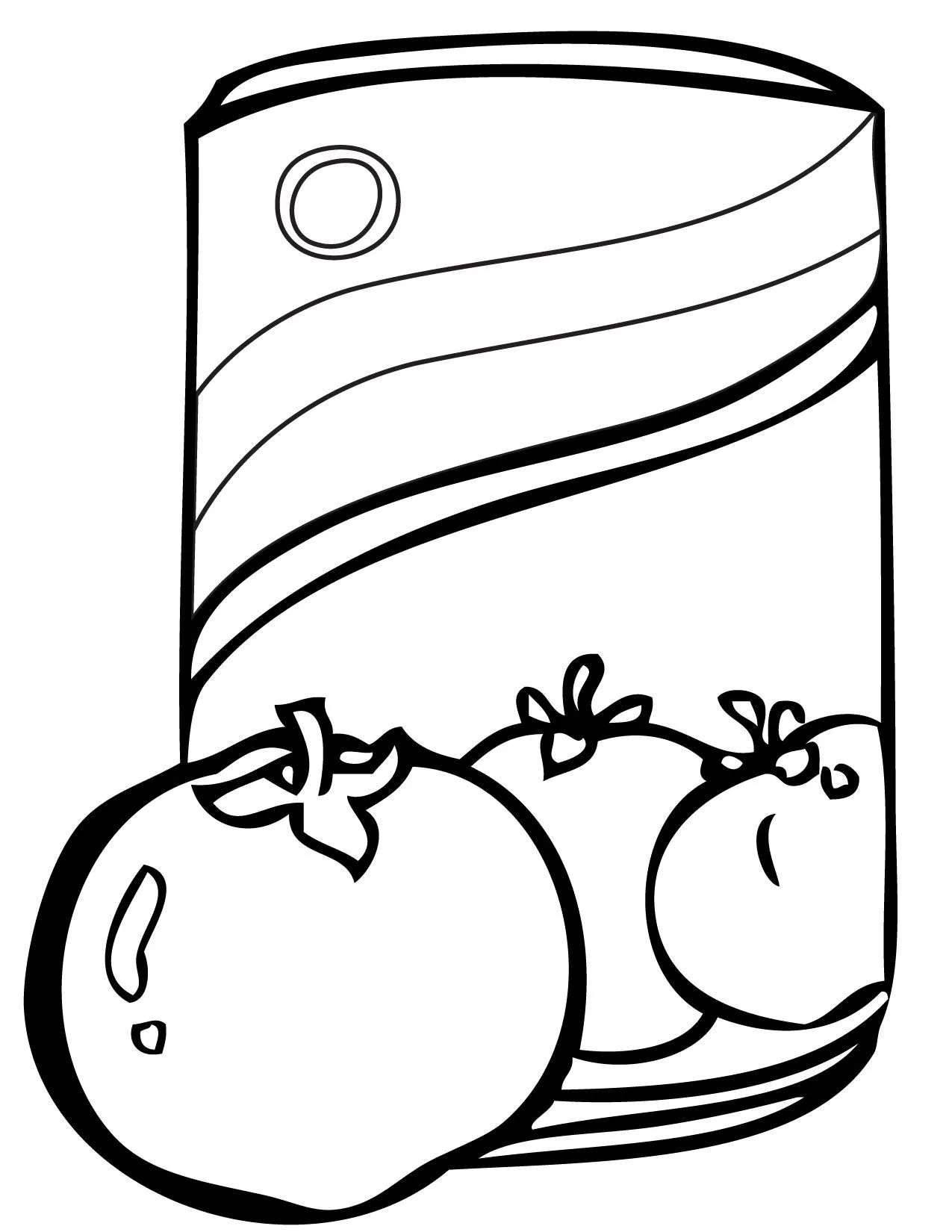 Tomate para colorear