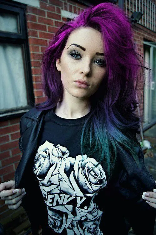 Otro tono cabello azul y morado | tintes de cabello locos | Pinterest Otro tono cabello azul y morado | tintes de cabello locos | Pinterest
