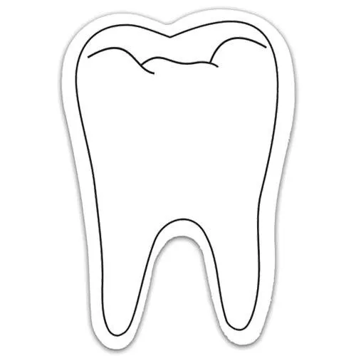 Tooth Shaped Magnets | Custom Magnets | 0.28 Ea.