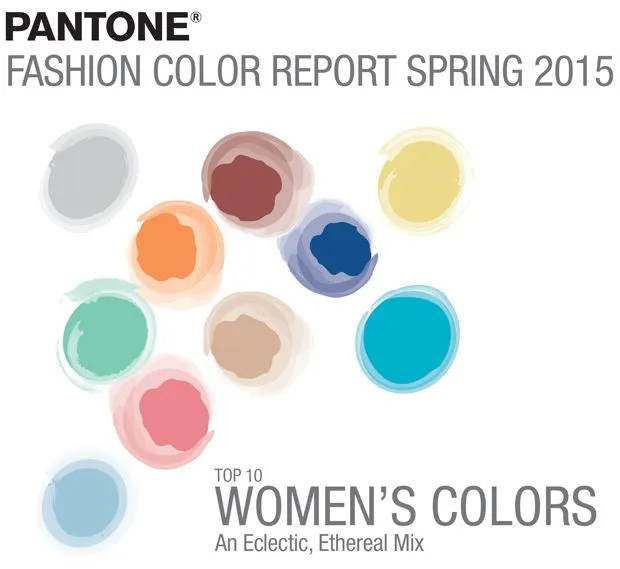 Top 10 colores Pantone para la primavera de 2015 Top 10 colores Pantone para la primavera de 2015
