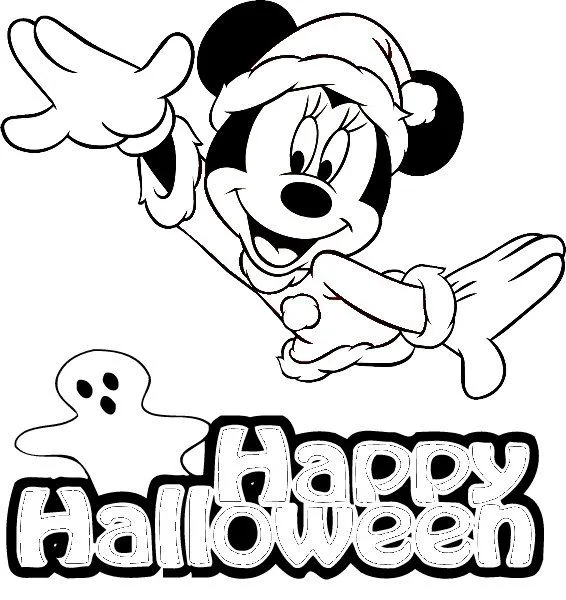 Top 10 Disney Halloween Coloring Pages