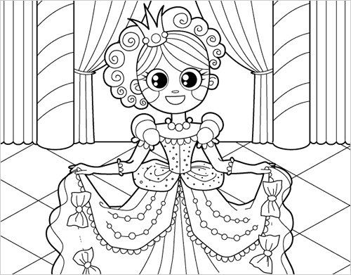 Top 10 mejores dibujos de Princesas para colorear - Dibujos.net Top 10 mejores dibujos de Princesas para colorear - Dibujos.net