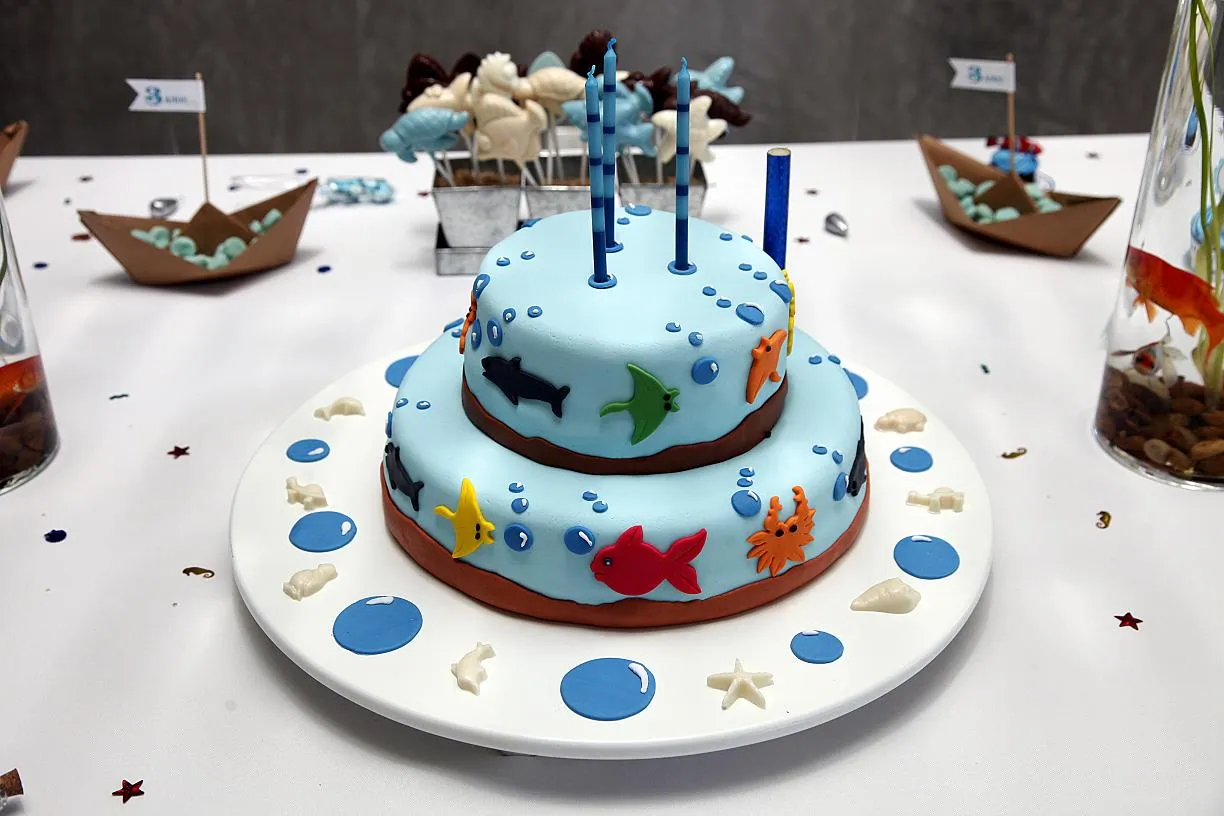 Top Planners: Cumple tematico FONDO DEL MAR