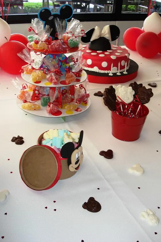 Top Planners: Mesa dulce tematica Minnie Mouse Top Planners: Mesa dulce tematica Minnie Mouse