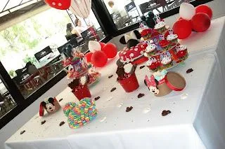 Top Planners: Mesa dulce tematica Minnie Mouse Top Planners: Mesa dulce tematica Minnie Mouse