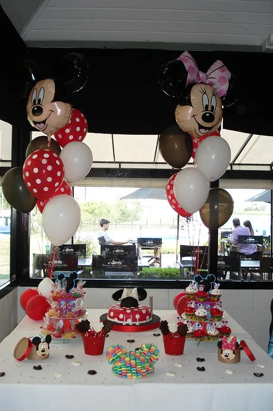 Top Planners: Mesa dulce tematica Minnie Mouse