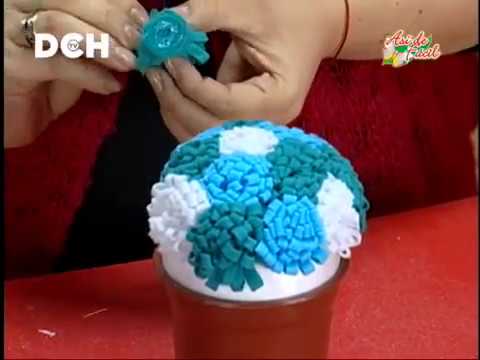 Topiario en Paño Lenci - YouTube