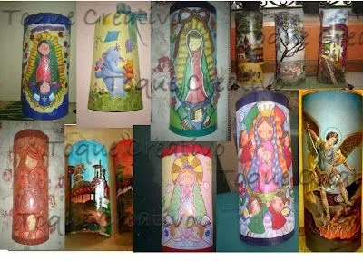ToQuE CrEaTiVo: Tejas Artesanales Decoradas