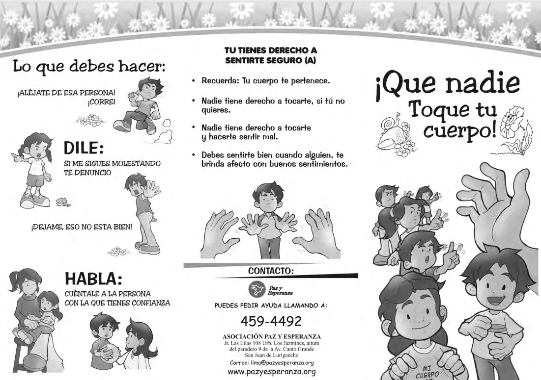 Qué nadie toque tu cuerpo! – Colorea – Instituto Paz y Esperanza Qué nadie toque tu cuerpo! – Colorea – Instituto Paz y Esperanza