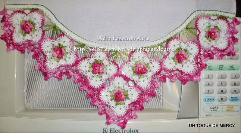 UN TOQUE DE MERCY: LINDAS IDEAS DE PUNTILLAS DE CROCHET