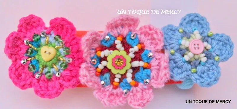 UN TOQUE DE MERCY: ACCESORIOS PARA EL CABELLO DE CROCHET ..COLAS ... UN TOQUE DE MERCY: ACCESORIOS PARA EL CABELLO DE CROCHET ..COLAS ...