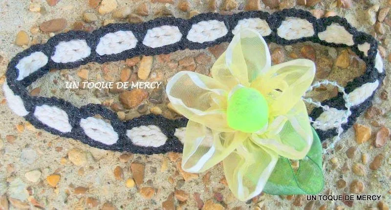 UN TOQUE DE MERCY: BANDAS [VINCHAS] PARA EL CABELLO DE CROCHET CON ...