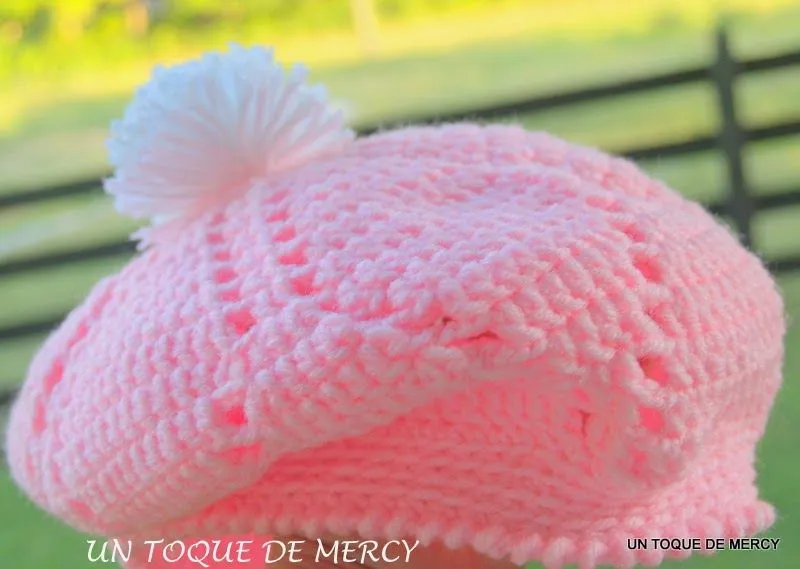 UN TOQUE DE MERCY: BOINA DE CROCHET CON GRAFICO