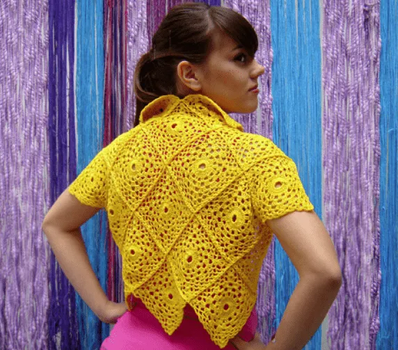 Toreras tejidas a crochet con patrones - Imagui