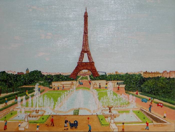 Torre Eiffel.Paris Tessa Domene Moris - Artelista.com
