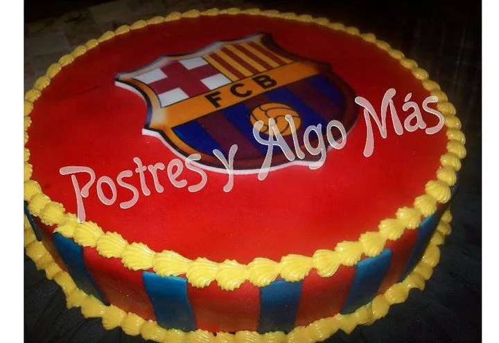 La Torre del Lago: Torta del Barcelona - Barcelona FC Cake La Torre del Lago: Torta del Barcelona - Barcelona FC Cake