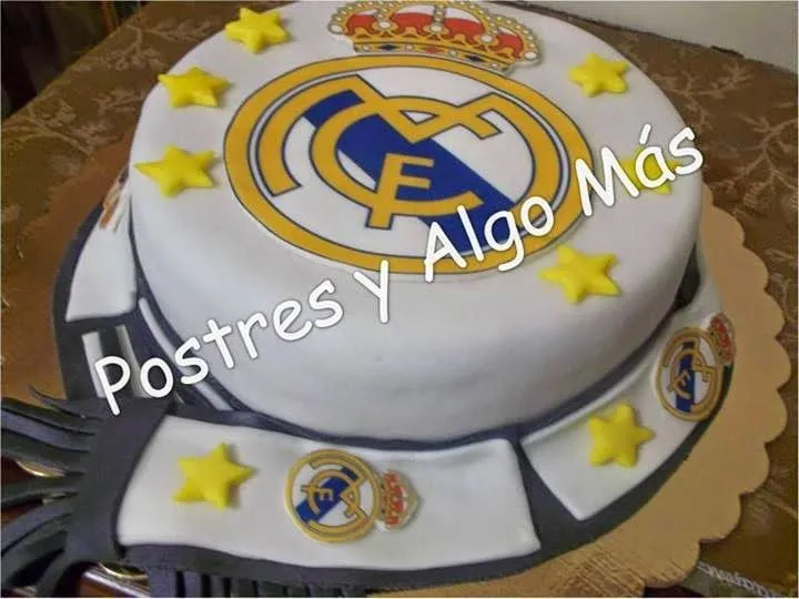 La Torre del Lago: Torta del Real Madrid - Real Madrid Cake La Torre del Lago: Torta del Real Madrid - Real Madrid Cake