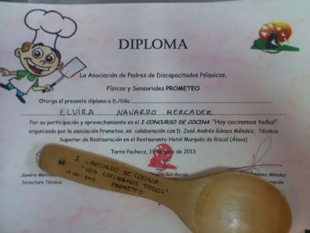 TORRE PACHECO / PROMETEO celebra su Primer Concurso de cocina "Hoy ... TORRE PACHECO / PROMETEO celebra su Primer Concurso de cocina "Hoy ...
