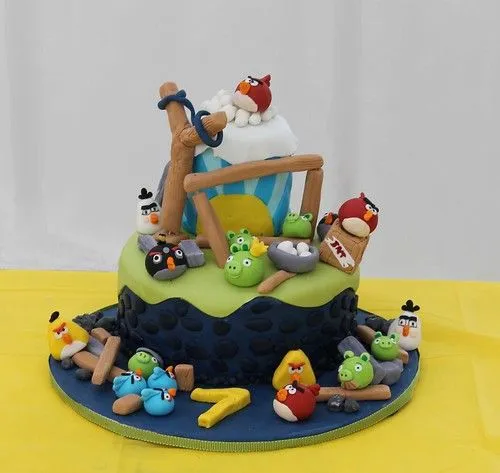 Torta Angry Birds | Flickr - Photo Sharing!