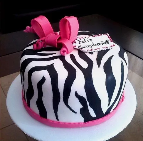 TORTA ANIMAL PRINT, CEBRA | TORTAS TEMATICAS | Pinterest | Animal ...