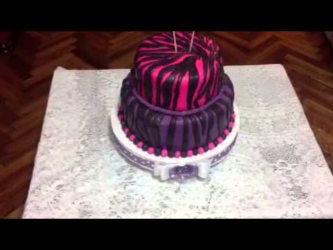 Torta Animal Print. - YouTube