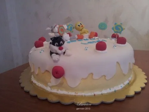 torta baby looney tunes - a photo on Flickriver