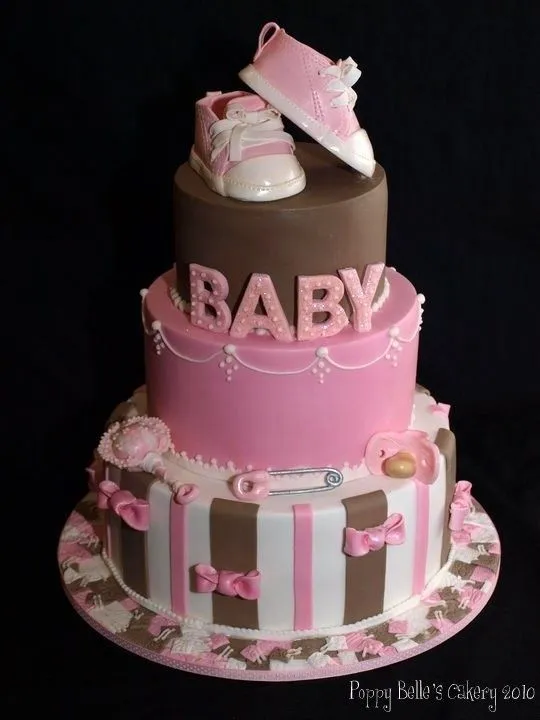 Torta para baby shower niña modernas - Imagui Torta para baby shower niña modernas - Imagui