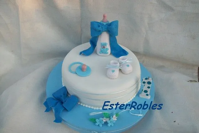 Torta Bautismo y Primer añito | Flickr - Photo Sharing!