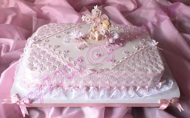 TORTA BAUTIZO NIÑA CON CRUZ | Flickr - Photo Sharing!