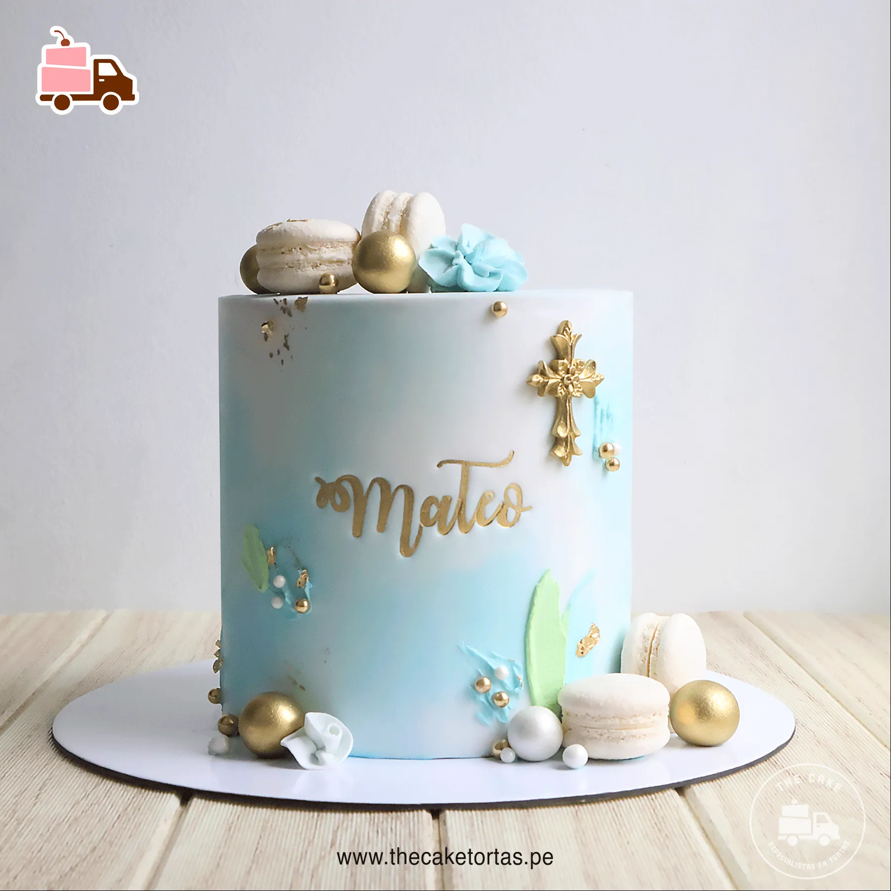Torta Bautizo 4 - The Cake Tortas