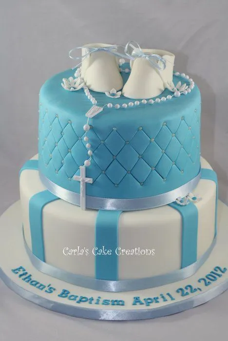 tortas de bautizo on Pinterest | Baby Cakes Boys, Baby Shower ...