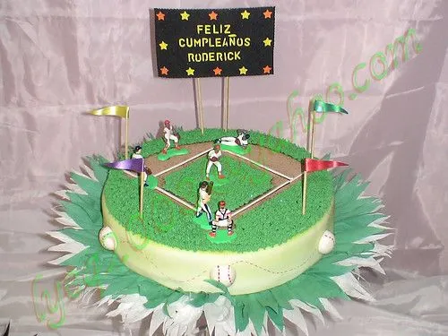 Torta de beisbol infantil - Imagui
