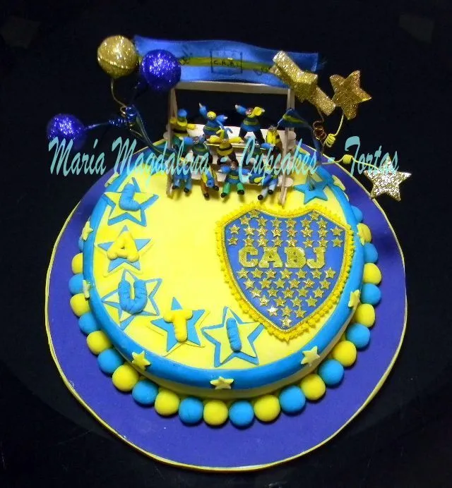 Torta de Boca Juniors | My Cakes | Pinterest