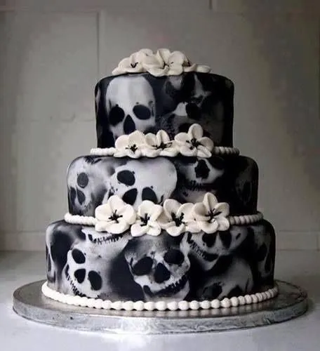Torta con calaveras - Fotos matrimonio.com.pe Torta con calaveras - Fotos matrimonio.com.pe