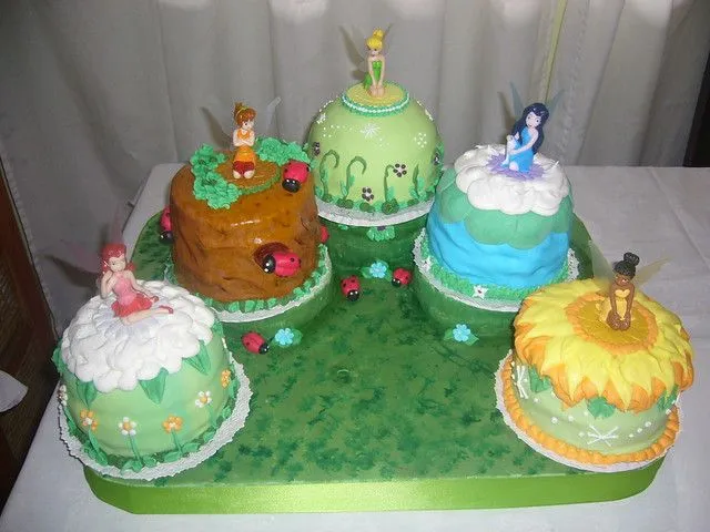 Tortas de campanita y sus amigas - Imagui