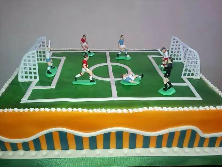 Tortas con canchas de futbol - Imagui