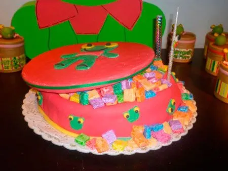 Torta con caramelos y golosinas - Paso a Paso - Fiestas infantiles