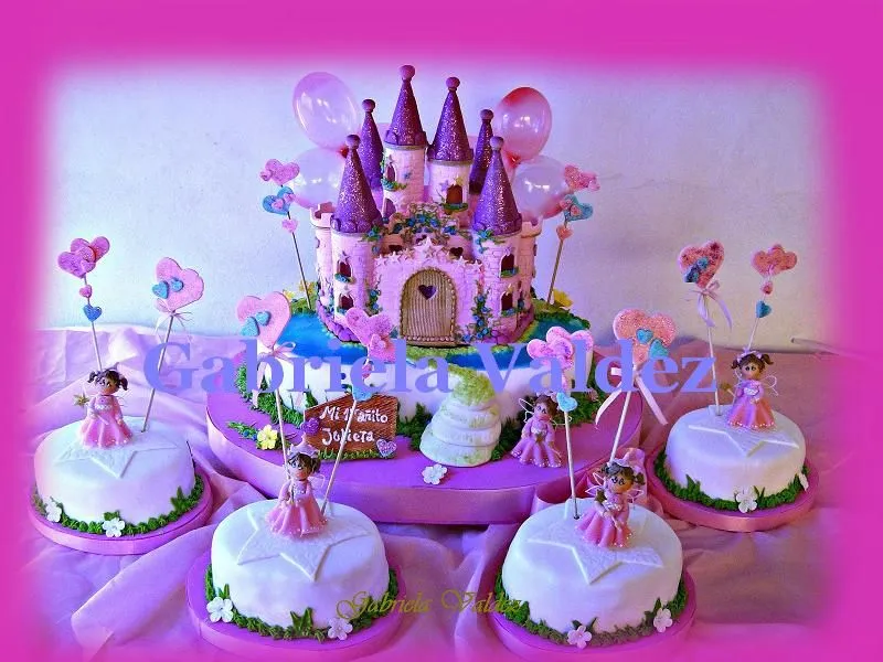 Torta de castillo de princesa - Imagui