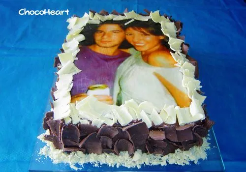 Torta com papel de arroz | Flickr - Photo Sharing! Torta com papel de arroz | Flickr - Photo Sharing!