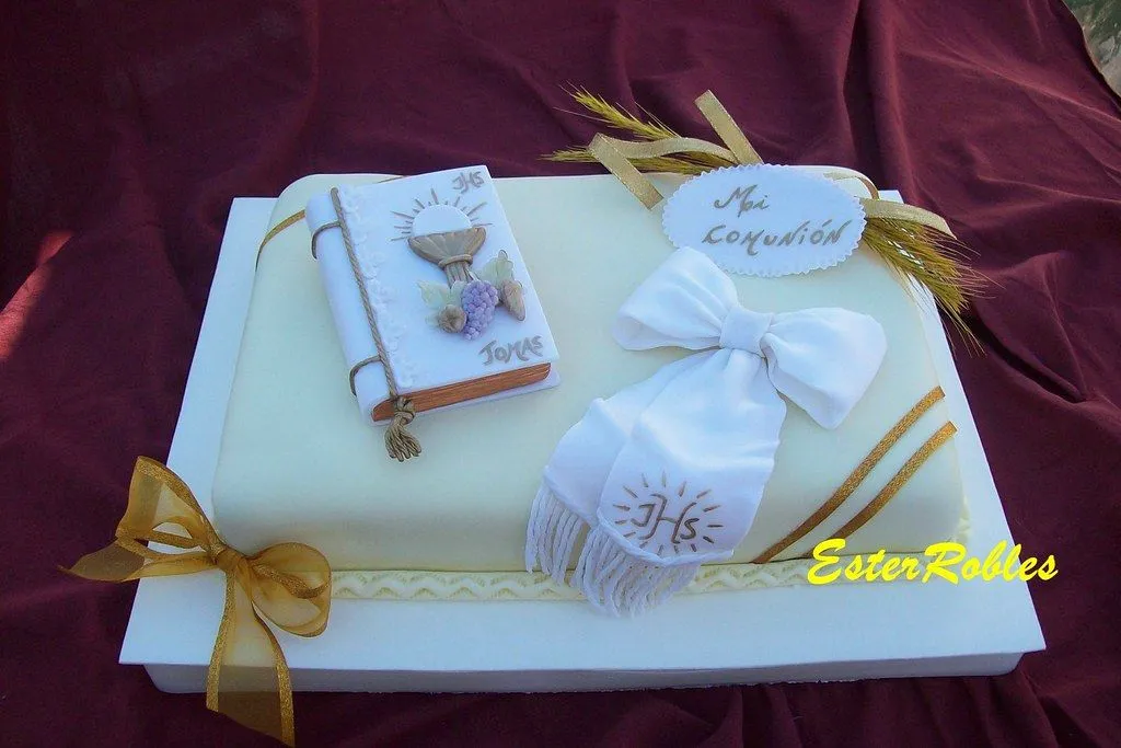Torta comunion varon | Adornos y Tortas Artesanales Con tus … | Flickr Torta comunion varon | Adornos y Tortas Artesanales Con tus … | Flickr