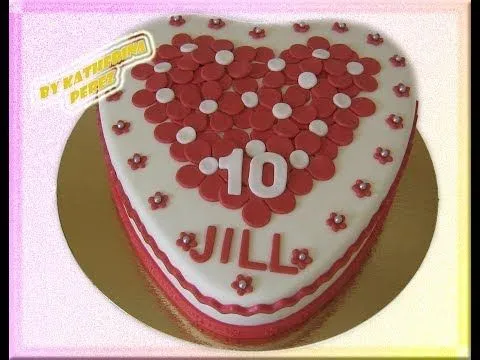TORTA CORAZON / HEART CAKE - YouTube