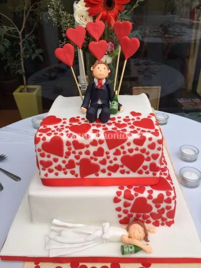 Torta corazones de Tortas Blankenese | Fotos